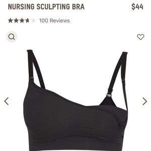 SKIMS Maternity sculpting nursing bra. Size Small. Like new.